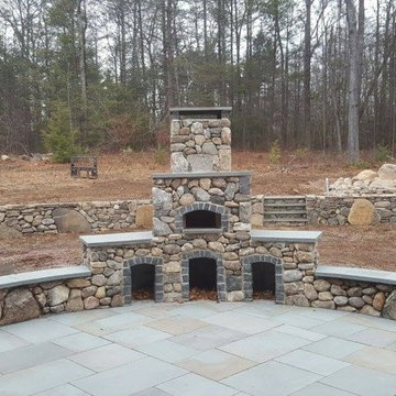 Bluestone Cap Fieldstone Risers - Photos & Ideas | Houzz