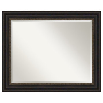 Accent Bronze Beveled Wall Mirror - 33 x 27 in.