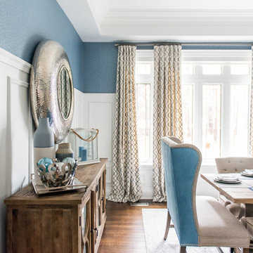 Rustic Chic with Blues