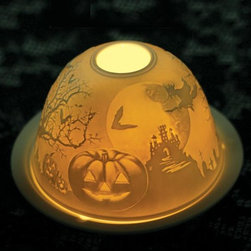Halloween Tealight Lithophane - Holiday Decorations