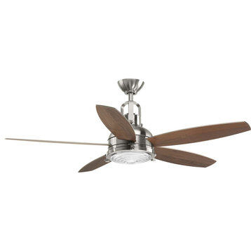 Progress Lighting Kudos 52 Kudos 52" 5 Blade Indoor Ceiling Fan - Brushed