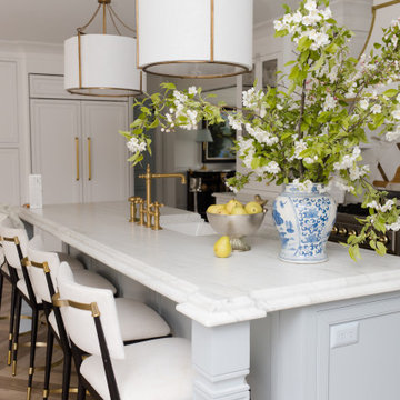 French Inspired Traditional Chateau