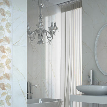 Pamesa Aosta Calacatta Bathroom