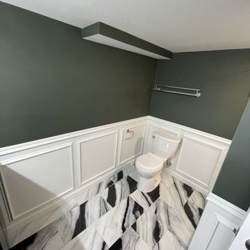 Modern Gothic Bathroom Remodel