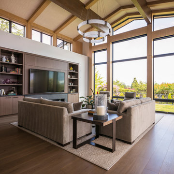Downtown Bellevue Custom Home | Living Room