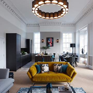 Stunning Georgian Apartment by Furnish Interior Design in Cheltenham