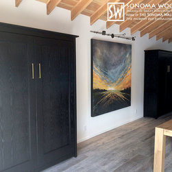 Satin Black Pool Room Murphy Beds - Products