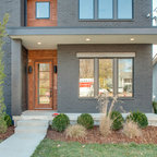 Arbor over garage door