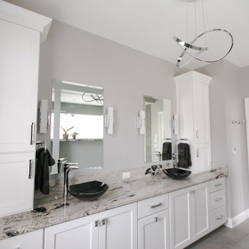 Modern Spa-Like Master Bath with Neutral Tones