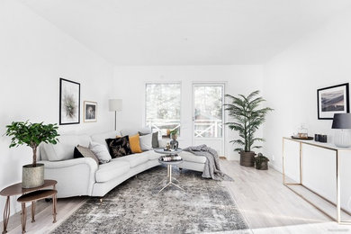 Inspiration for a scandi living room in Stockholm.
