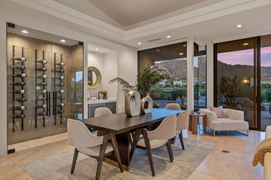 Dining room - modern dining room idea in Los Angeles