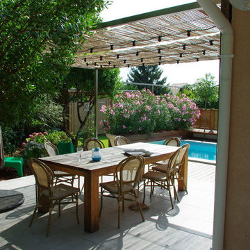 Jardin de vacance sur la Bassin d'Arcachon
