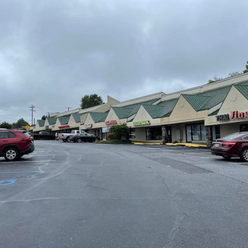 Retail Shopping Center Exterior Painting
