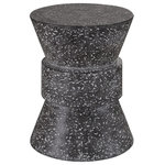 Universal Furniture - Universal Furniture Coastal Living Outdoor Stinson Accent Table - Bold and robust, the Stinson Accent Table features a geometric-inspired silhouette finished in an eye-catching, speckled gray hue.