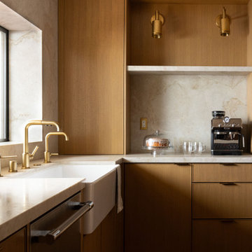 Modern Organic Kitchen and Master Bathrom Remodel
