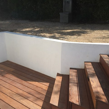 Modern IPE backyard - Santa Monica