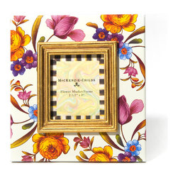 Flower Market 2.5" x 3" Frame - White - Picture Frames