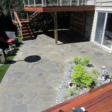 Random Flagstone - Joint Repair - Private Residence