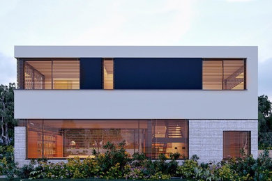 Contemporary exterior home idea in Other