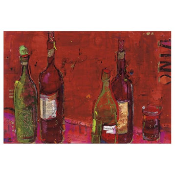 "Vino Rojo" Digital Paper Print by Kellie Day, 62"x42"