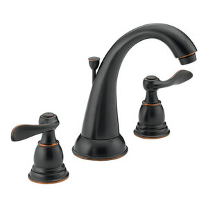 Delta Windemere Two Handle Centerset Bathroom Faucet Traditional