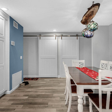 Kitchen Barn Door-Green Lake