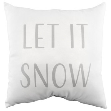 Let It Snow Double Sided Pillow