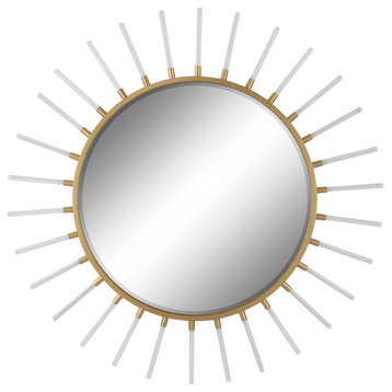 Oracle Round Starburst Mirror