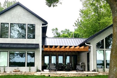 Modern exterior home idea in Minneapolis