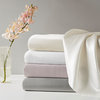 Madison Park Mulberry Silk Luxury Single Pillowcase, Lavender, Standard