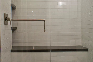Example of a trendy bathroom design in Denver
