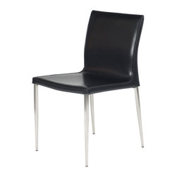 Ginetta Dining Chair | Black (Set of 2) - Dining Chairs
