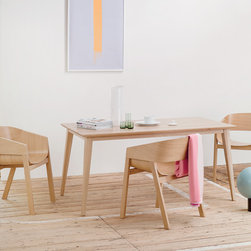 Natural Jutland A Grade Solid European Oak 180 x 90cm Dining Table by Mads Johan - Dining Tables