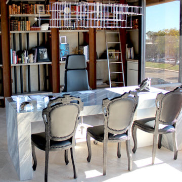 DuChâteau Office Feature Chevron from our New Classics Collection