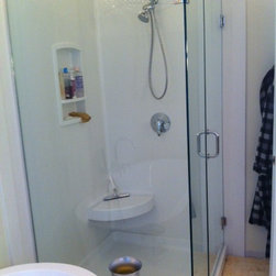 Trending - Solid Surface verses tile in the shower - Showerheads And Body Sprays