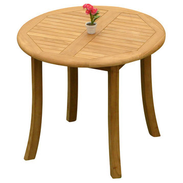 36" Round Dining Outdoor Teak Table