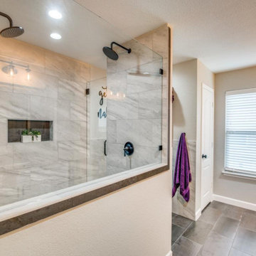 Master Bathroom Makeover in Denton, TX