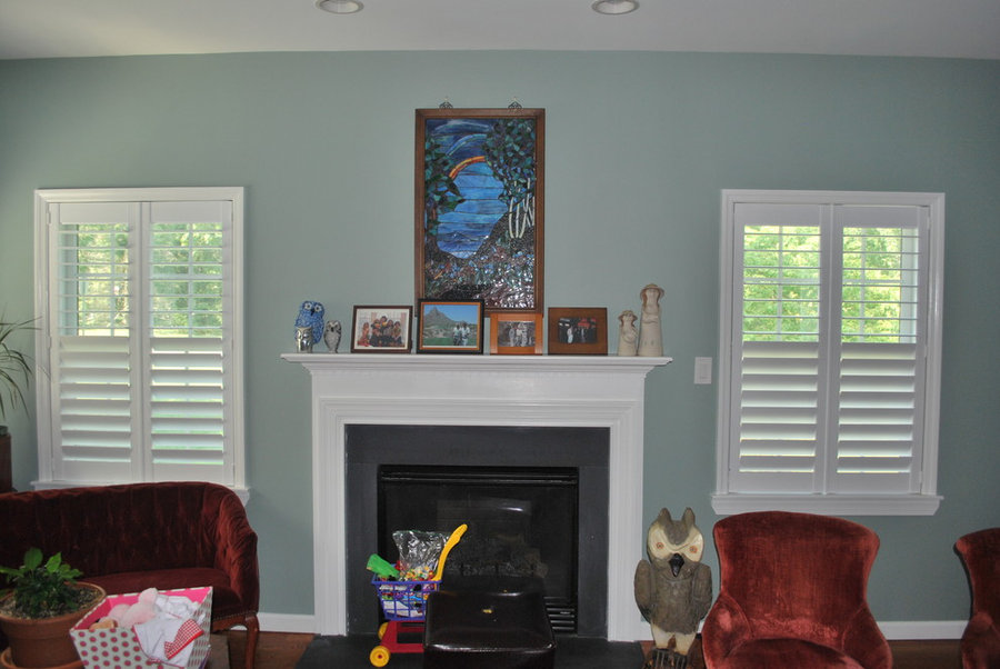 White Plantation Shutters