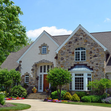 Pool House- front of main house.