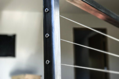 Example of a minimalist staircase design in Other