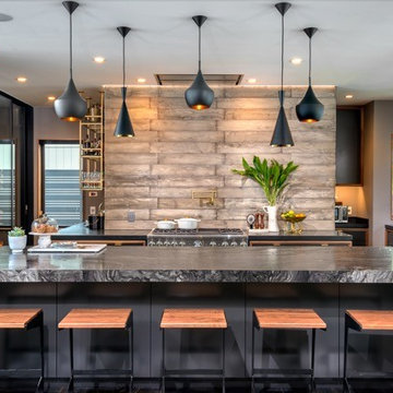 Our client's home!Fabulous ecclectic design,using Creative Mines manufactured ve