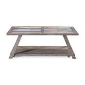 Emerald Home Laural Lane Rect Coffee Table, Gray