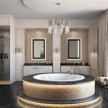 Aquatica Allegra-Wht Built-In Acrylic Bathtub