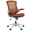 Modway Attainment Office Chair With Tan Finish EEI-210-TAN