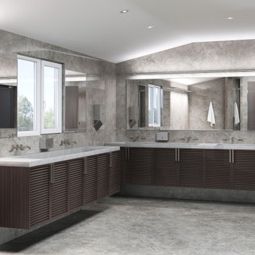 Los Angeles Communal Bathroom