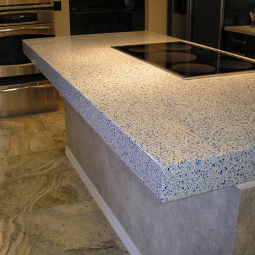 Cobalt Ice IceStone Kitchen