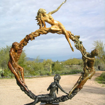 The Seasons Bronze Sculpture