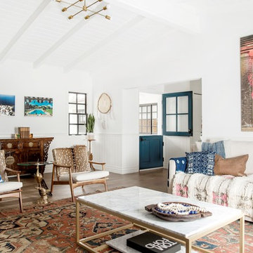 Beach Style Living Room