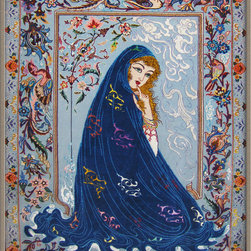 Persian Isfahan 3' X 4'6 - Area Rugs