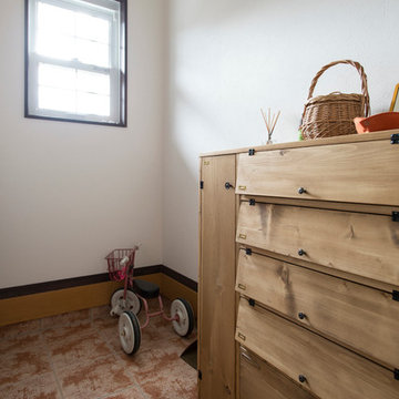 U様邸　シューズクローク